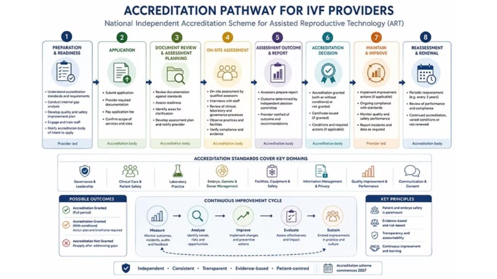 Health Business Solutions Accreditation Pathway for ART and IVF Providers in Australia